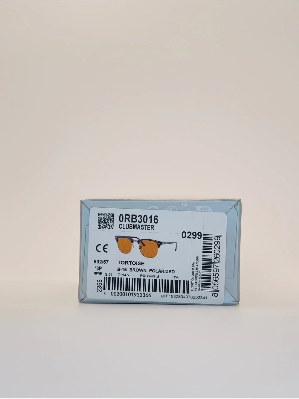 Ray-Ban RB3016 CLUBMASTER